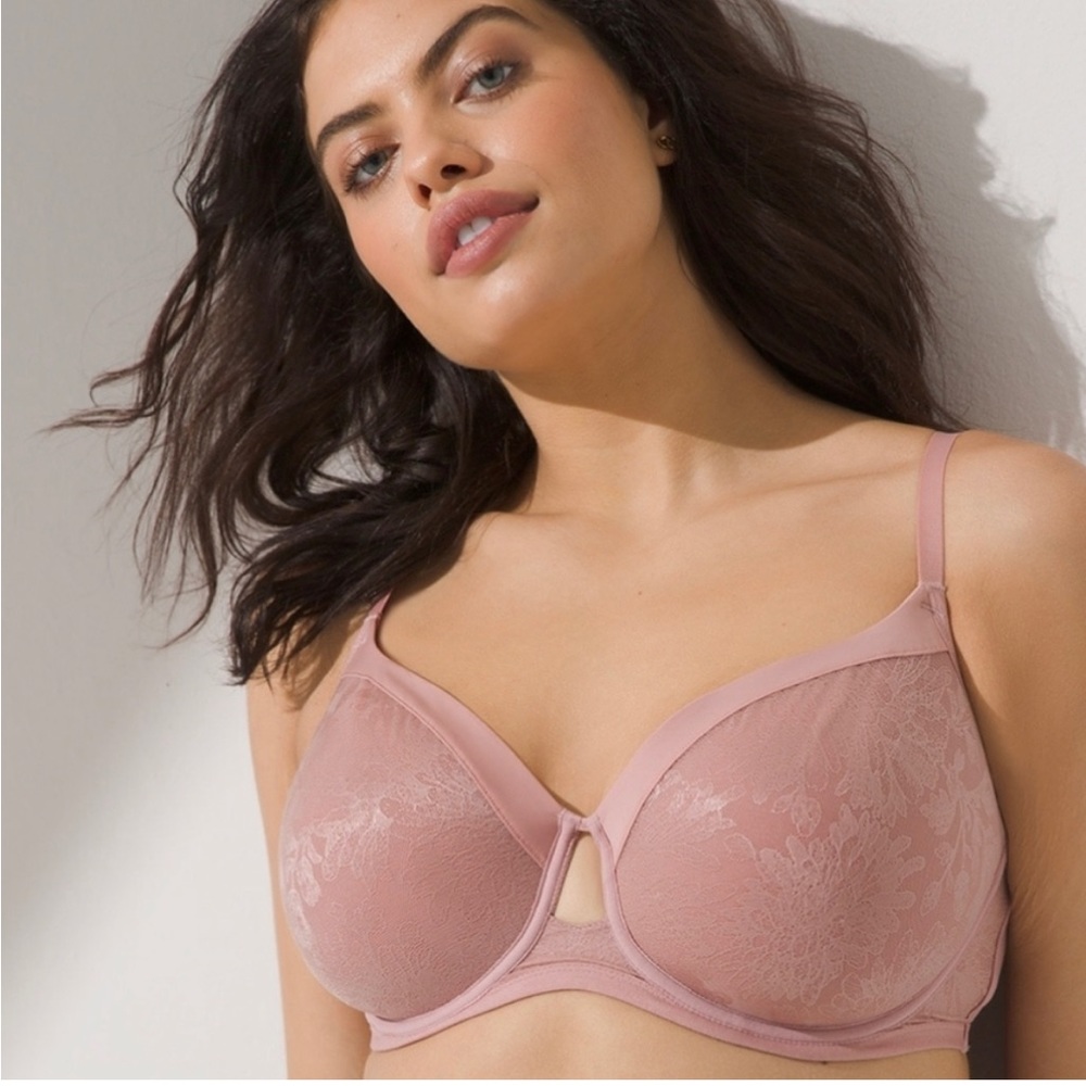 SOMA Lightest Lift Perfect Coverage in Adobe Rose Underwire Bra Sz 36DDD NEW